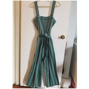 Anthropologie wide leg jumpsuit